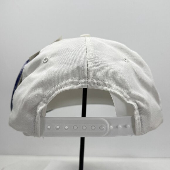 Vintage 1992 Super Bowl XXVI Snapback Hat White Adjustable NFL Team Cap with Pin - Picture 3 of 13